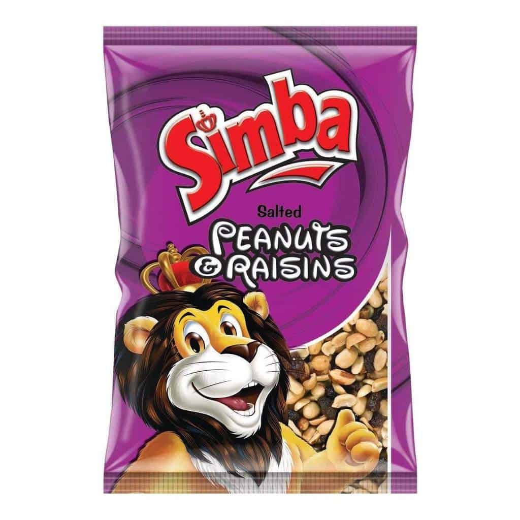 Simba Peanuts&Rasins 50g