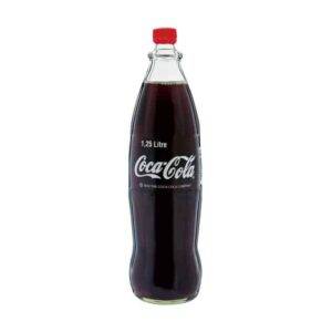 Litre Coke Glass Bottle 1.25Lt