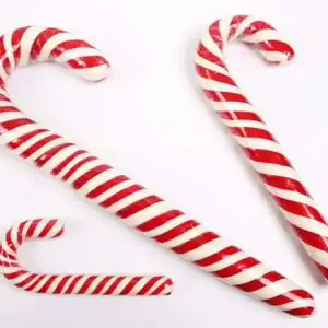 Candy Cane Kor 7Cm 10's