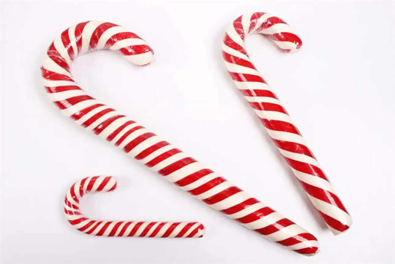 Candy Cane Kor 7Cm 10's