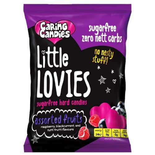 Caring Candies Sugar Free Assorted Fruit 100g