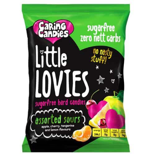 Caring Candies Sugar Free Assorted Sours 100g