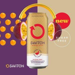 Switch Energy Drink Granadilla & Gooseberry 1S